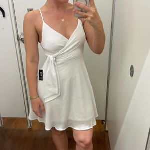 Express Little White Dress
